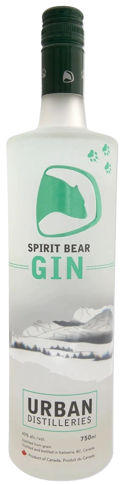 URBAN DISTILLERIES SPIRIT BEAR VODKA 750ML