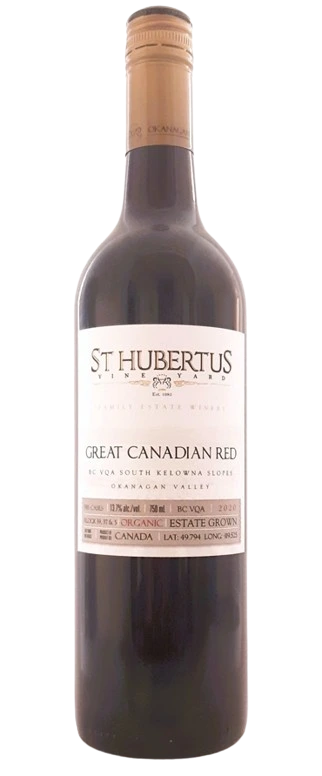 ST HUBERTUS GREAT CANADIAN RED 750ML