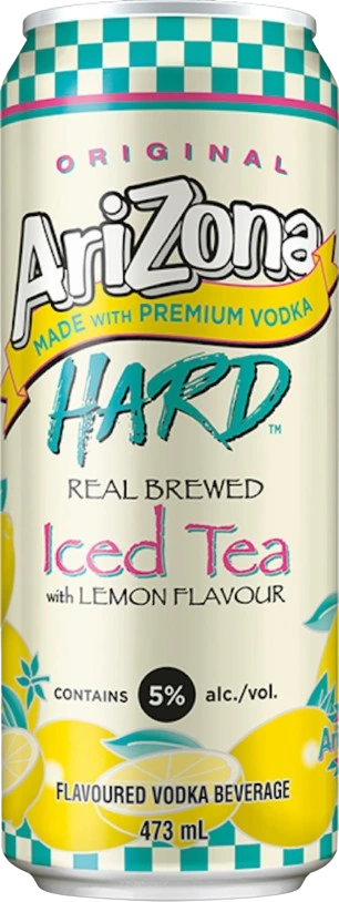ARIZONA HARD LEMON TEA 473ML CAN
