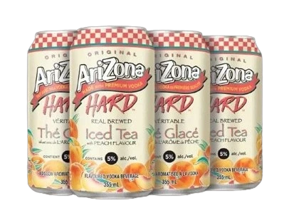 ARIZONA HARD PEACH TEA 355ML 6PK CAN @ Regina [1031971]