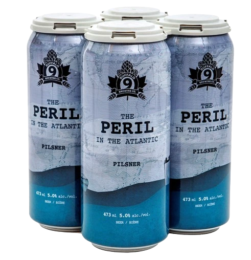 BUFFALO 9 PERIL IN THE ATLANTIC PILSNER 473ML 4PK CAN