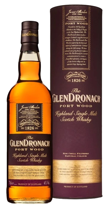 GLENDRONACH PORTWOOD HIGHLAND SINGLE MALT SCOTCH 700ML