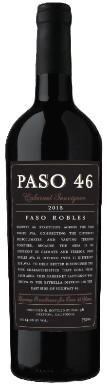 PASO 46 CABERNET SAUVIGNON 750ML