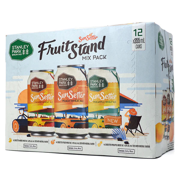STANLEY PARK SUNSETTER FRUIT STAND 355ML 12PK CAN