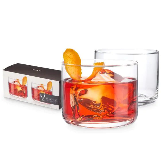 VISKI NEGRONI GLASSES