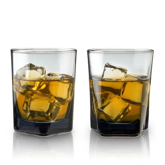 VISKI SMOKE DOUBLE OLD FASHION GLASSES @ St. Albert [1032633]