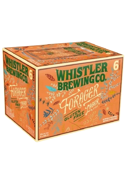 WHISTLER FORAGER GLUTEN FREE PALE ALE 355ML 6PK CAN