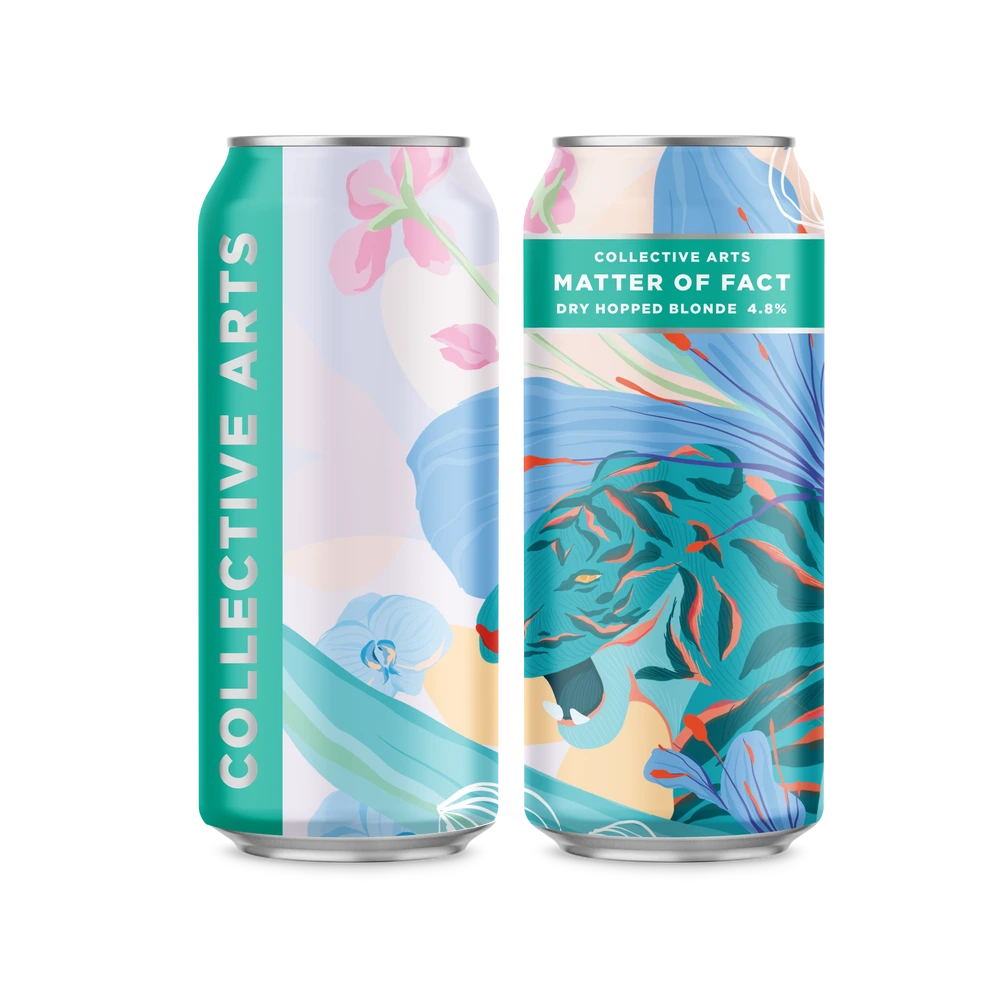 COLLECTIVE ARTS MATTER OF FACT DRY HOPPED BLONDE 473ML CAN
