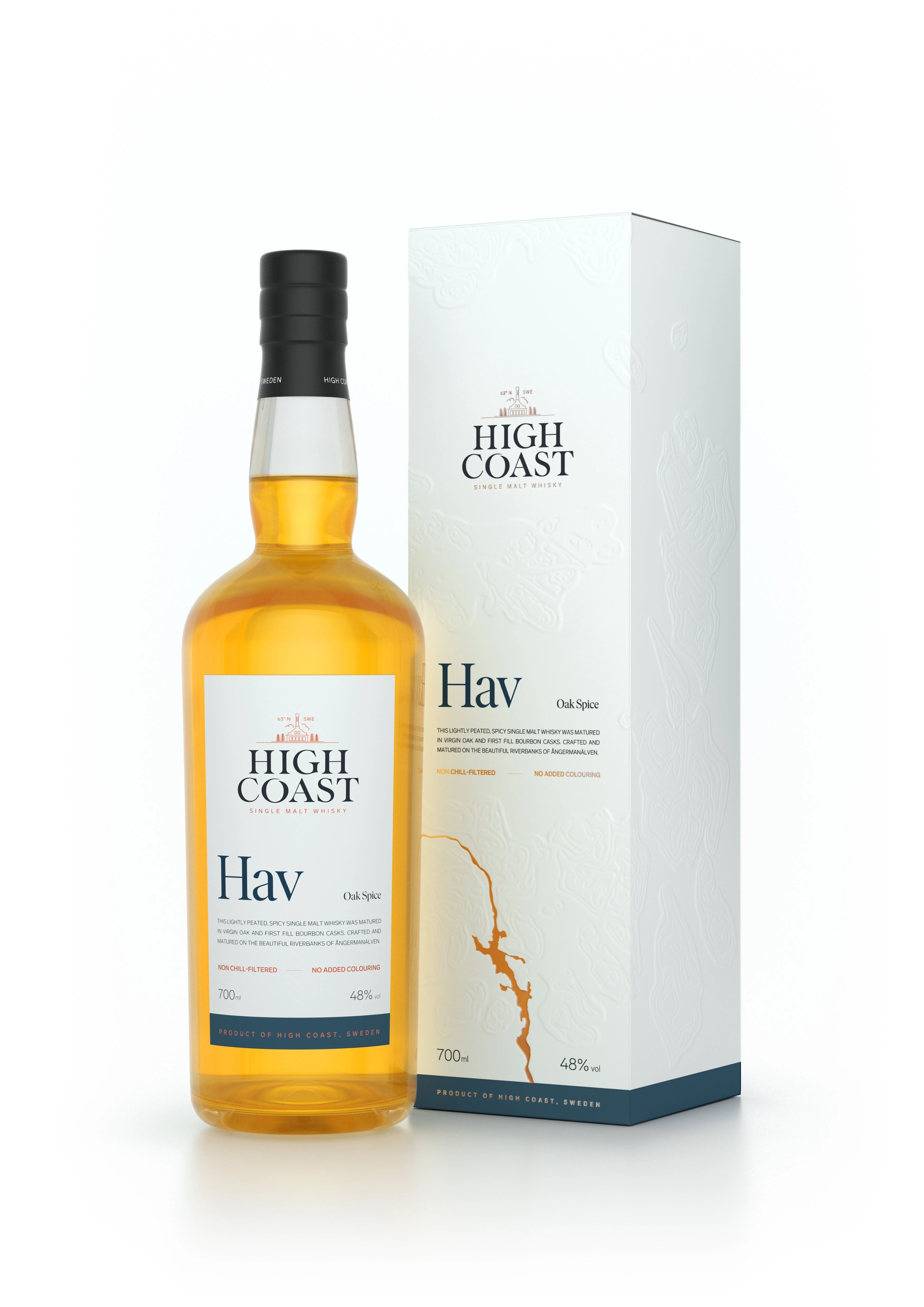 HIGH COAST HAV SINGLE MALT WHISKY 700ML