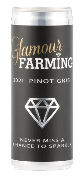 GLAMOUR FARMING PINOT GRIS 250ML CAN
