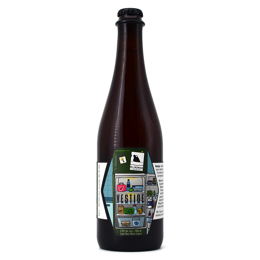 BLINDMAN VESTIGE BARREL AGED CHERRY ALE 500ML BT