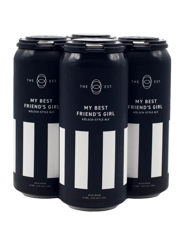 ESTABLISHMENT MY BEST FRIENDS GIRL KOLSCH 473ML 4PK CAN