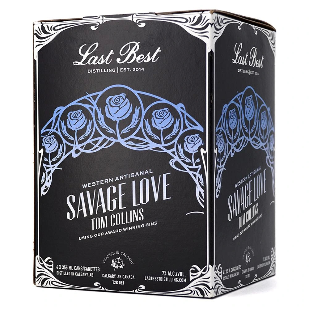 LAST BEST SAVAGE LOVE TOM COLLINS 355ML 4PK CAN