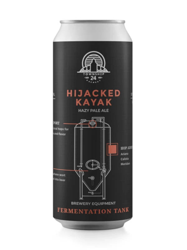TOWNSHIP 24 HIJACKED KAYAK HAZY PALE ALE 473ML 4PK CAN @ Southgate [1033243]