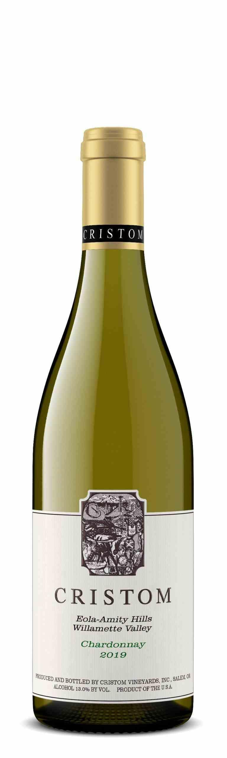 CRISTOM CHARDONNAY 750ML