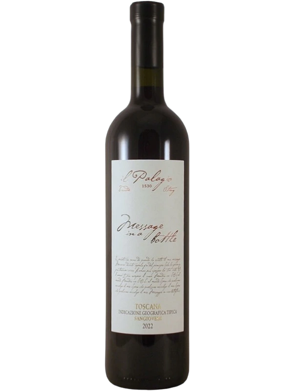 IL PALAGIO MESSAGE IN A BOTTLE TOSCANA IGT SANGIOVESE 750ML