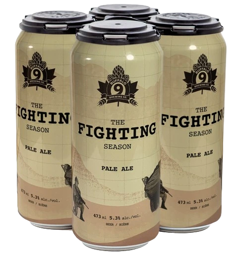BUFFALO 9 FIGHTING SEASON PALE ALE 473ML 4PK CAN