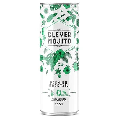 CLEVER NON ALC MOJITO 355ML CAN @ Deerfoot City [1033785]