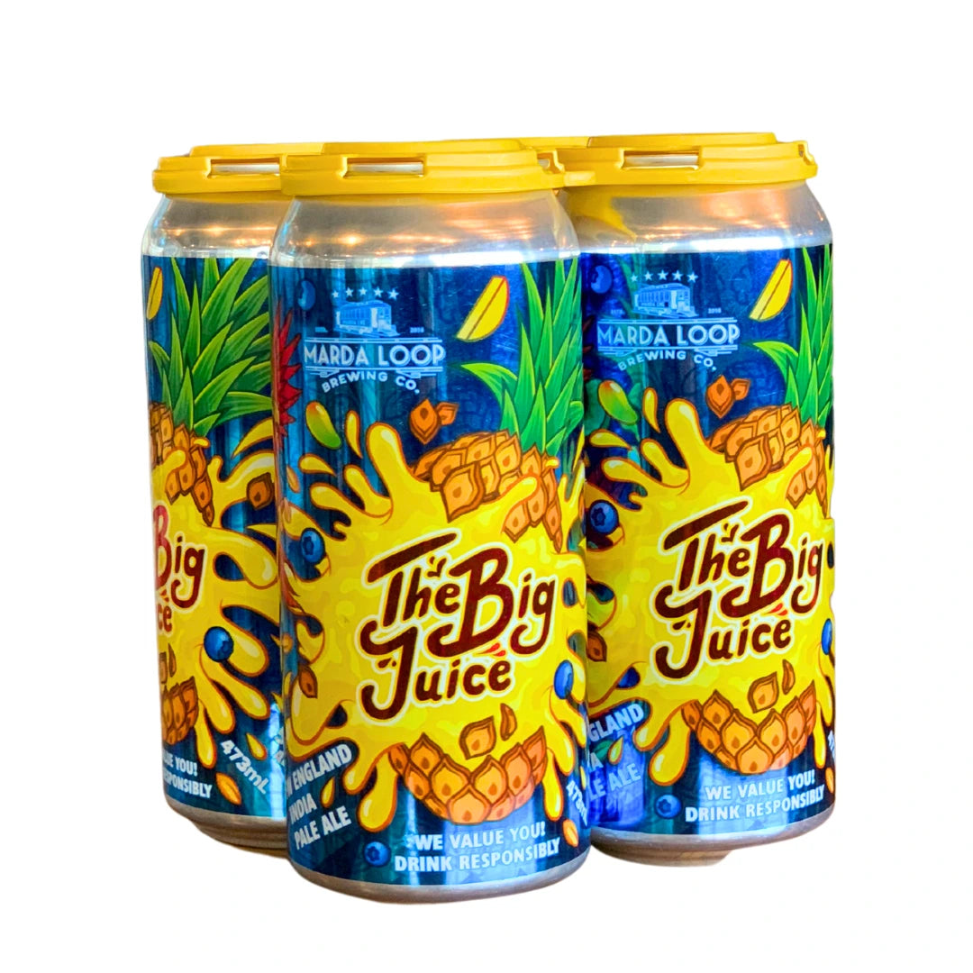 MARDA LOOP BIG JUICE NEIPA 473ML 4PK CAN