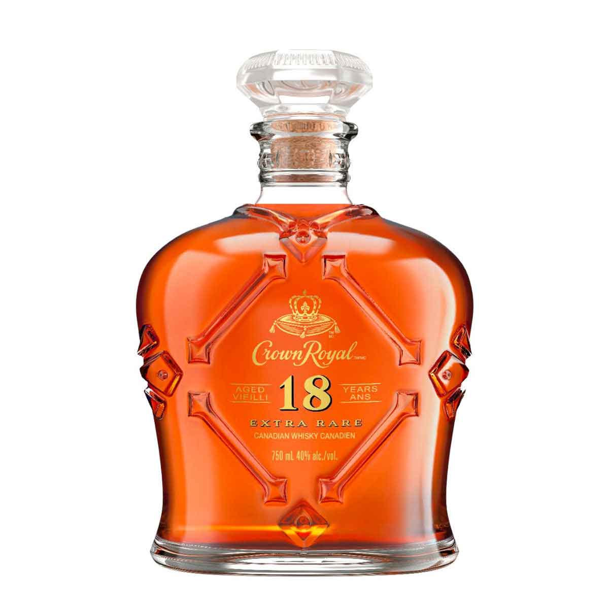 CROWN ROYAL 18YR CANADIAN WHISKY 750ML