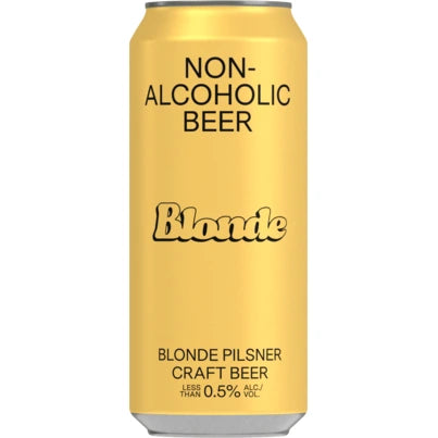 BIERE SANS ALCOOL NON ALC BLONDE PILSNER 473ML CAN