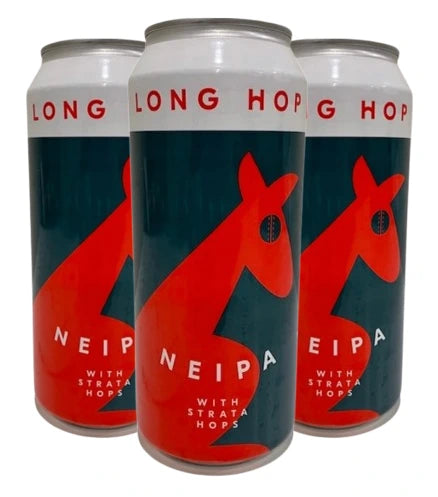 LONG HOP NEIPA WITH STRATA HOPS 473ML 4PK CAN
