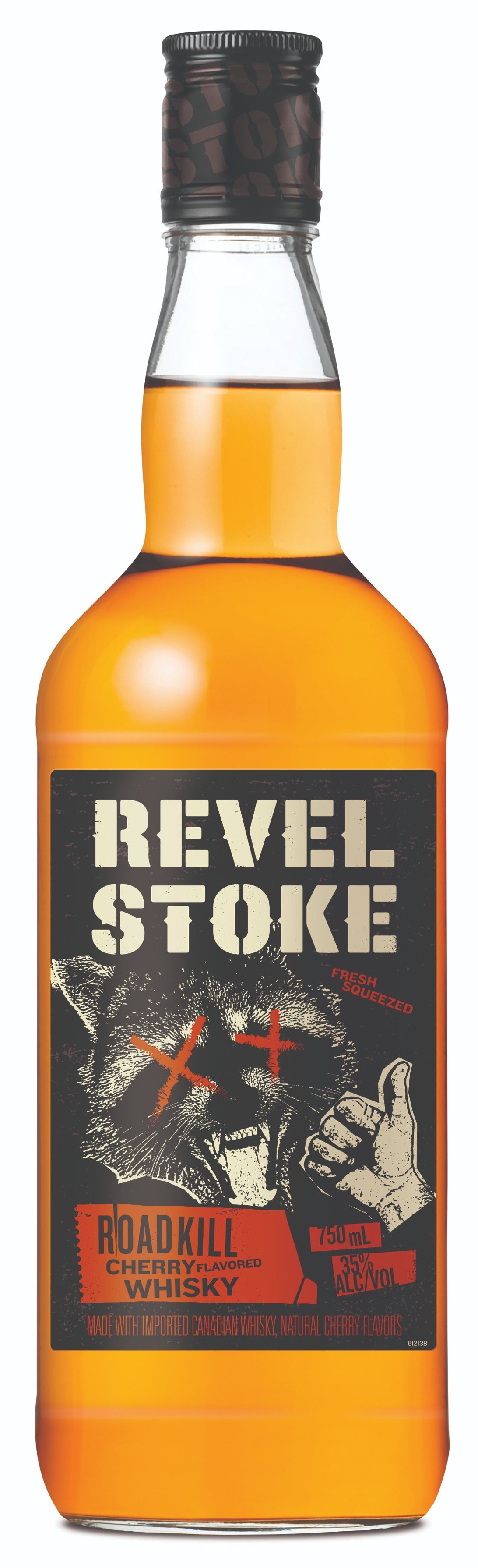 REVEL STOKE CHERRY WHISKY 750ML