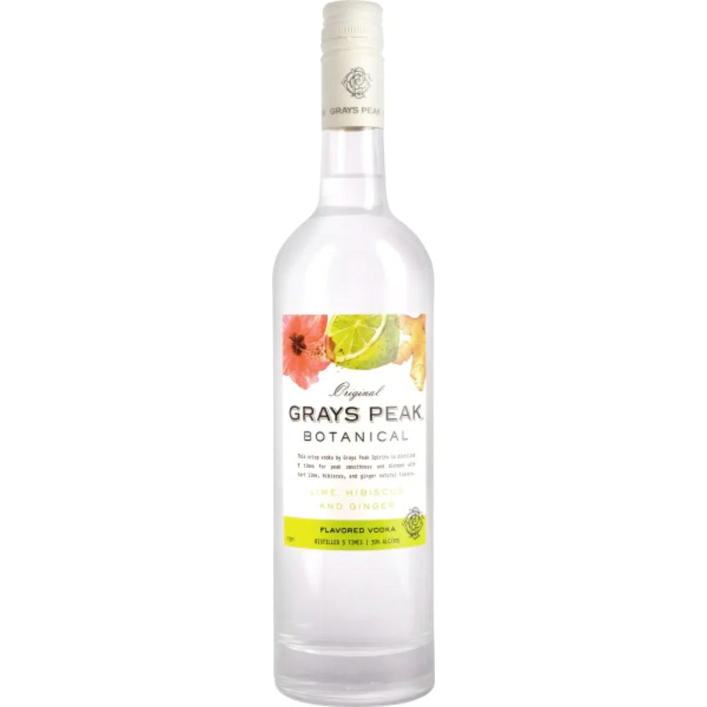 GRAYS PEAK LIME HIBISCUS GINGER VODKA 750ML