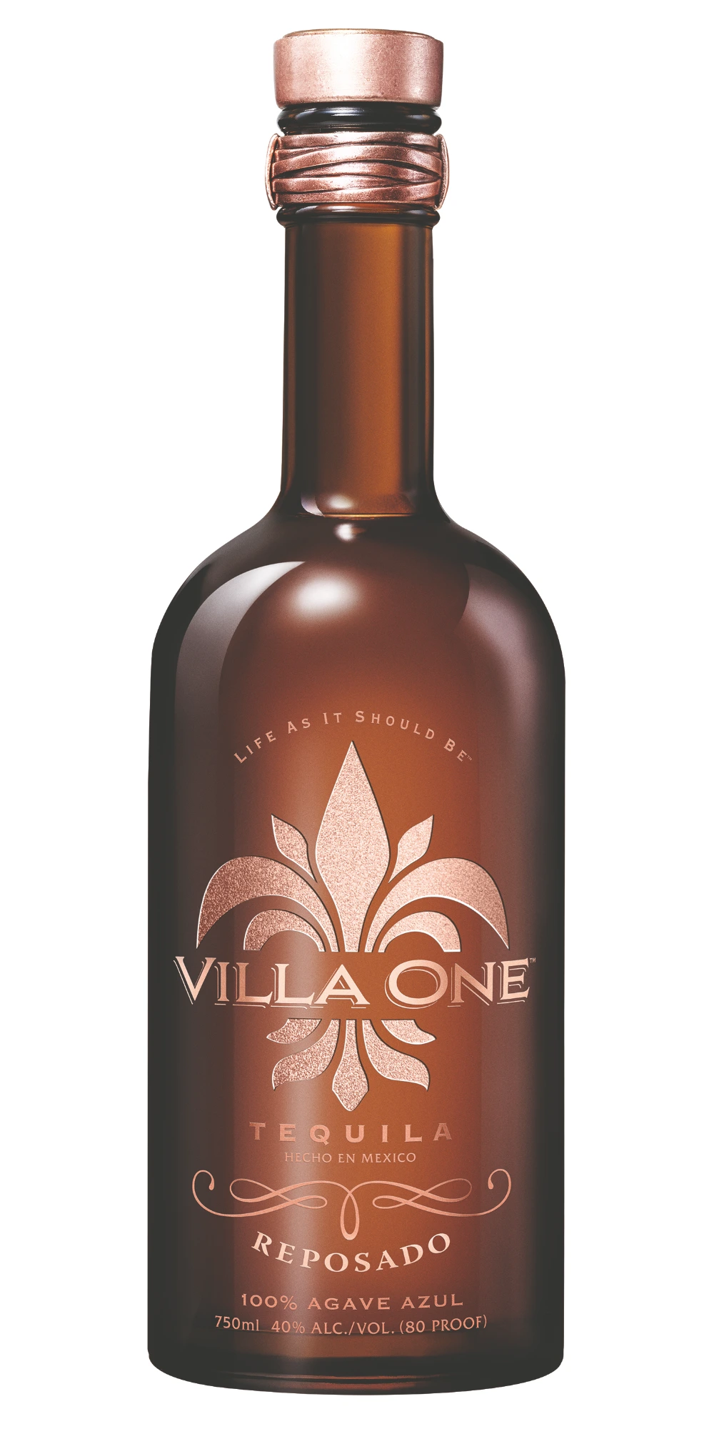 VILLA ONE REPOSADO TEQUILA 750ML