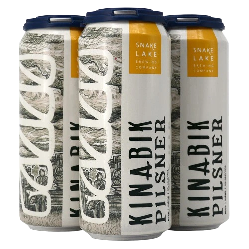 SNAKE LAKE KINABIK PILSNER 473ML 4PK CAN
