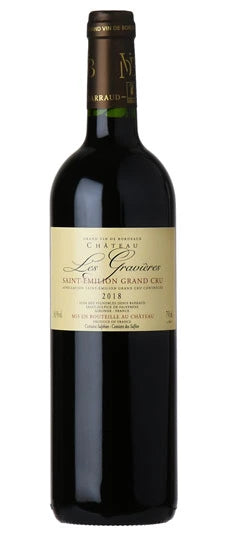 CHATEAU LES GRAVIERES 2018 750ML
