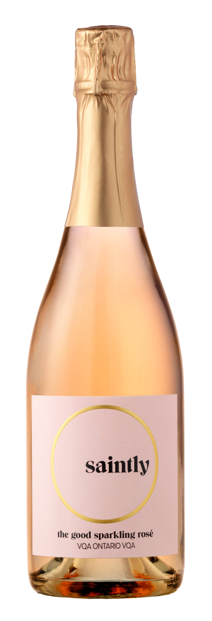 SAINTLY THE GOOD SPARKLING ROSE VQA 750ML