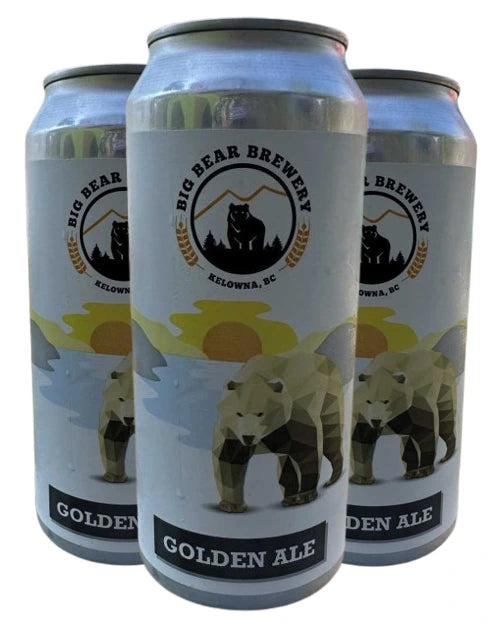 BIG BEAR GOLDEN ALE 473ML 4PK CAN