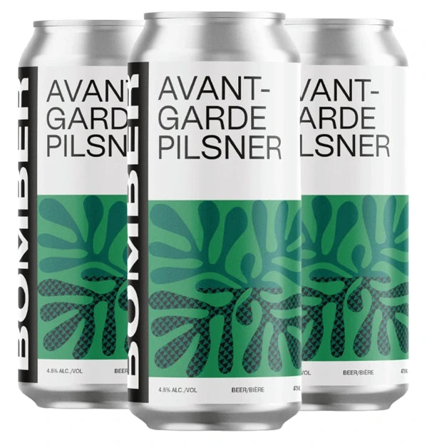 BOMBER AVANT GARDE PILSNER 473ML 4PK CAN