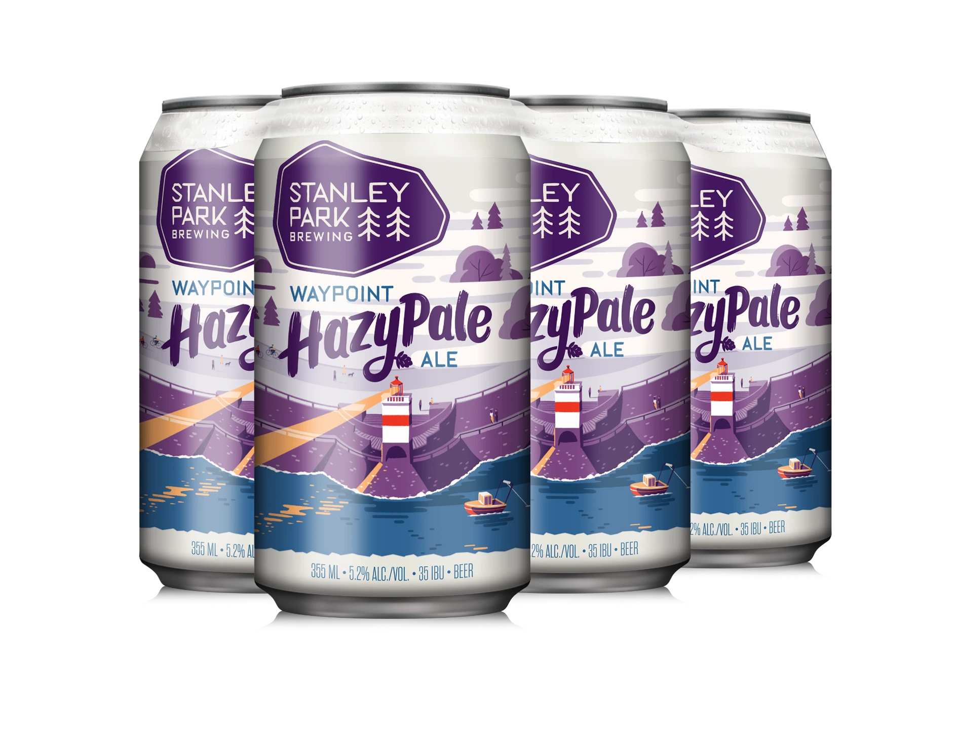 STANLEY PARK WAYPOINT HAZY IPA 355ML 6PK CAN