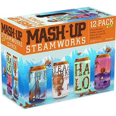 STEAMWORKS MASHUP MIXER 355ML 12PK CAN
