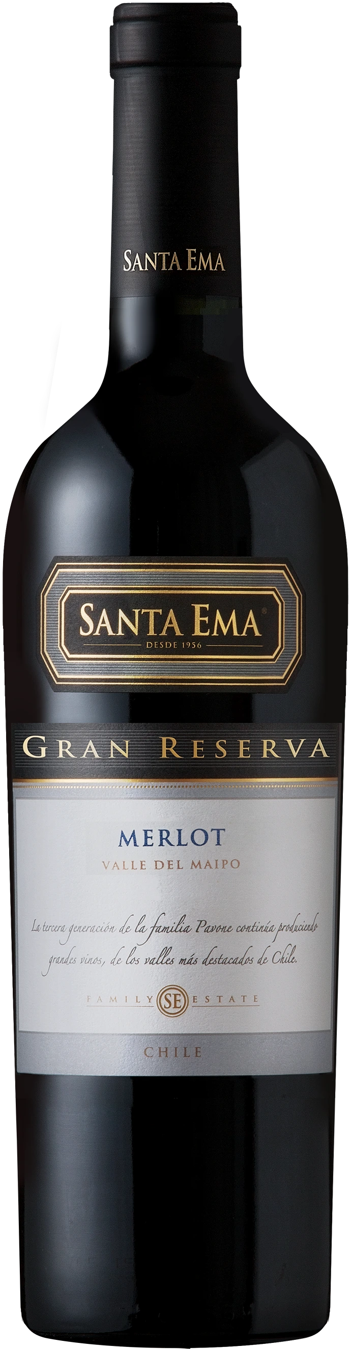 SANTA EMA RESERVA MERLOT 750ML @ MacTaggart [1035817]