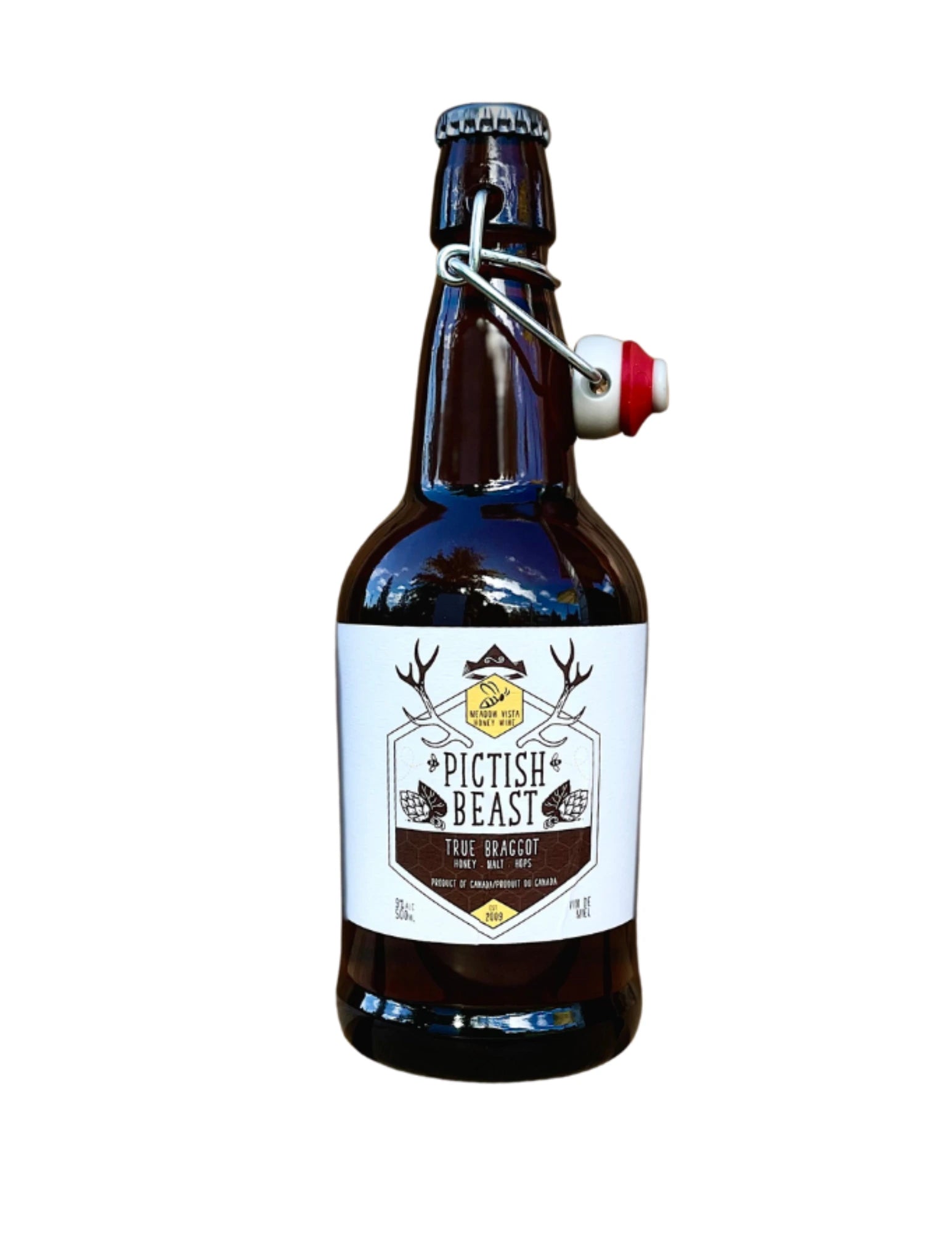 MEADOW VISTA PICTISH BEAST BRAGGOT HONEY MALT 500ML BT