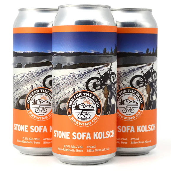 ONE FOR THE ROAD NON ALC STONE SOFA KOLSCH 473ML 4PK CAN @ Deerfoot City [1036134]