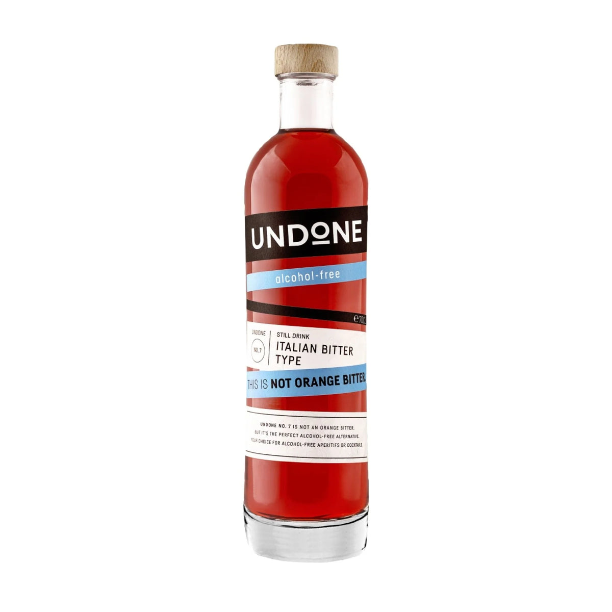 UNDONE NON ALC ITALIAN BITTER TYPE 700ML