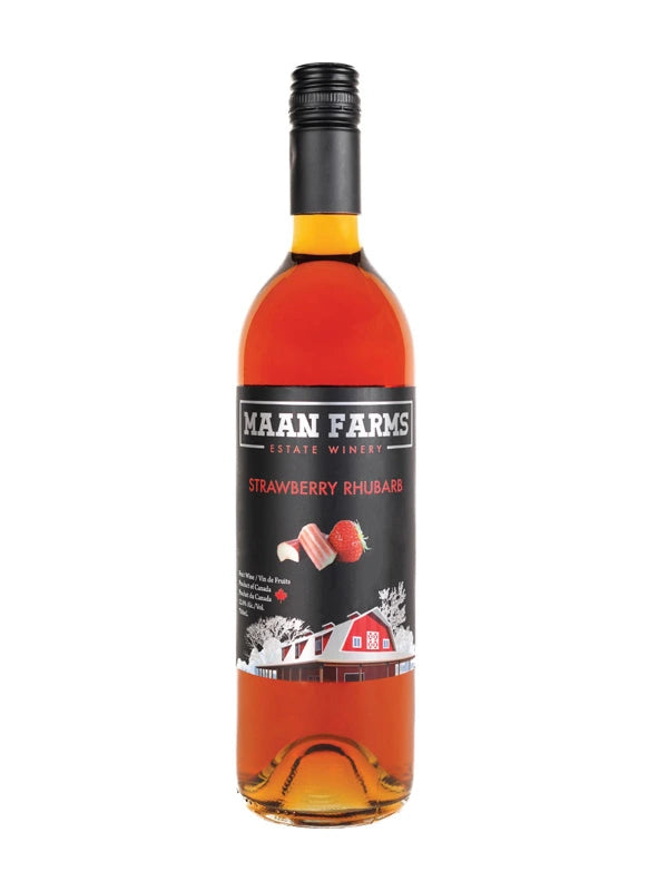 MAAN FARMS STRAWBERRY RHUBARB 750ML @ Kelowna [1036282]