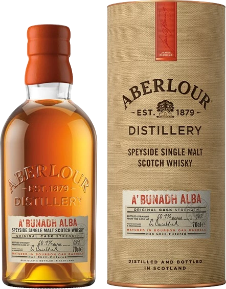 ABERLOUR A BUNADH ALBA SPEYSIDE SINGLE MALT SCOTCH 750ML