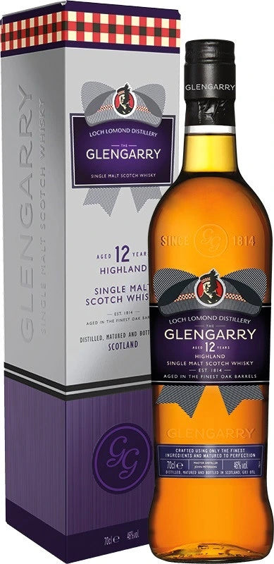 GLENGARRY 12YR HIGHLAND SINGLE MALT SCOTCH WHISKY 750ML