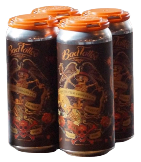 BAD TATTOO PEANUT BUTTER & CHOCOLATE PORTER 473ML 4PK CAN