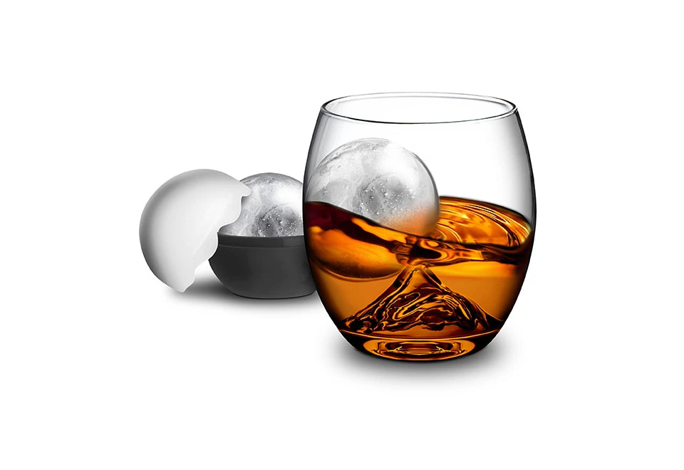 FINAL TOUCH ON THE ROCKS GLASS WITH ICE BALL MOULD @ Township [1037188]