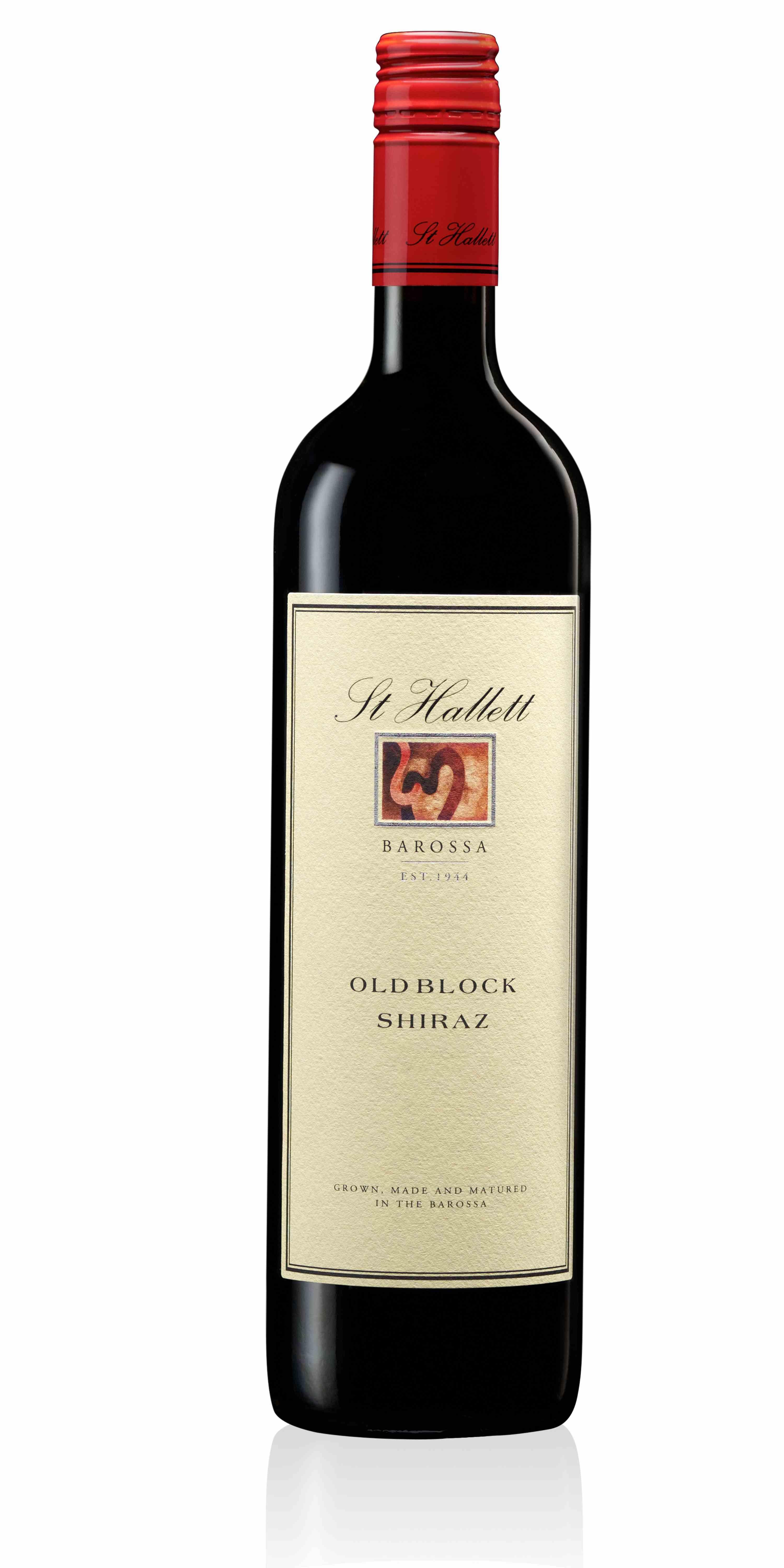ST HALLET OLD BLOCK SHIRAZ 750ML