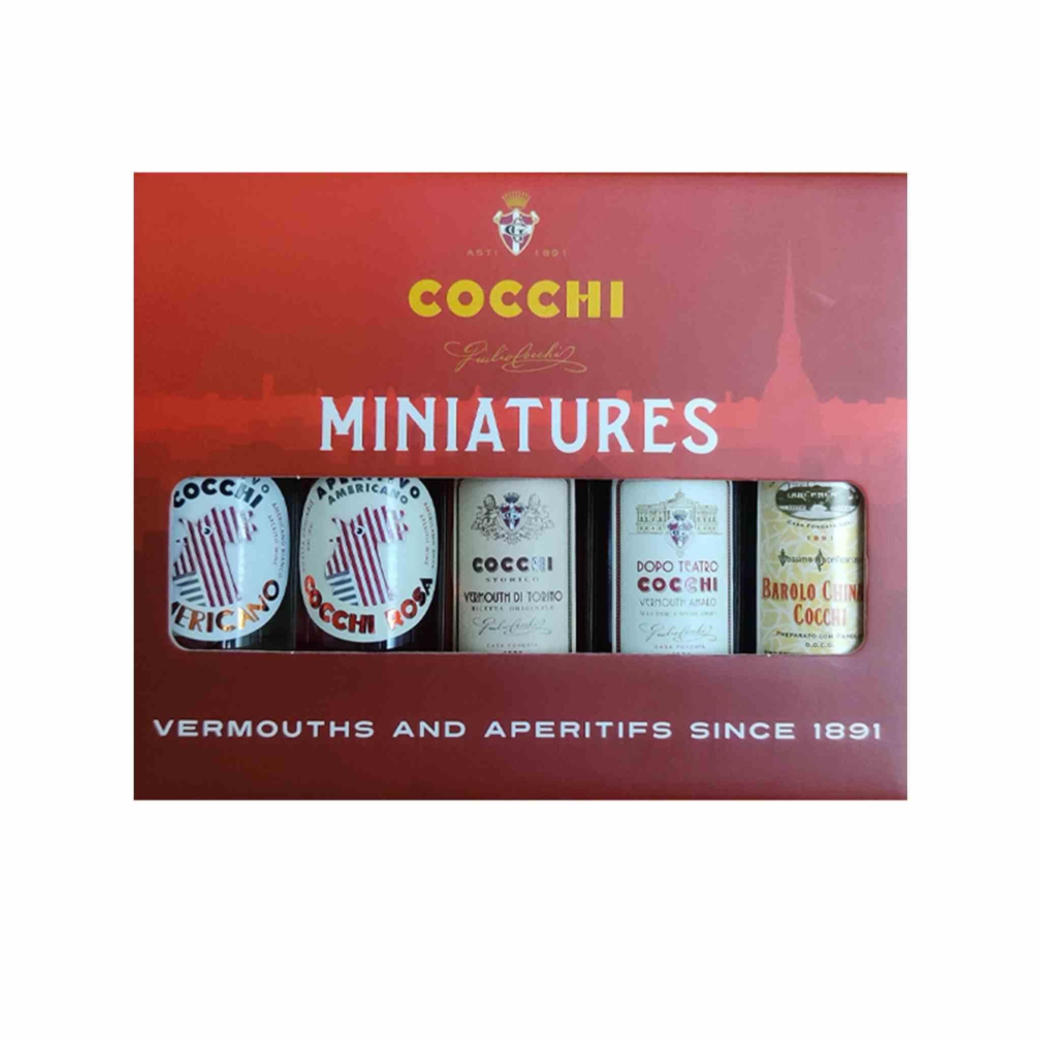 COCCHI VERMOUTH GIFT PACK 50ML 5PK