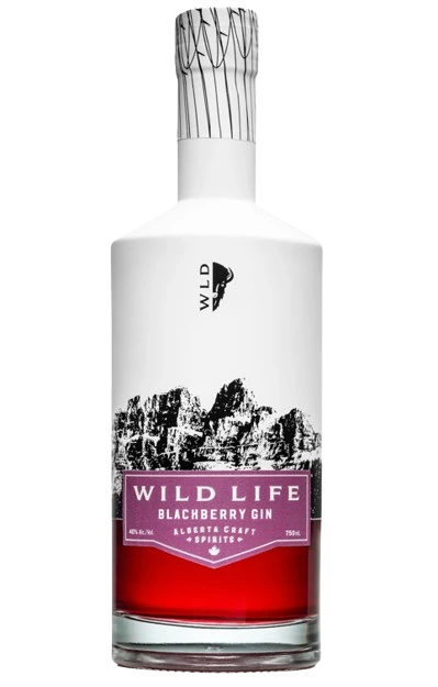 WILD LIFE BLACKBERRY GIN 750ML
