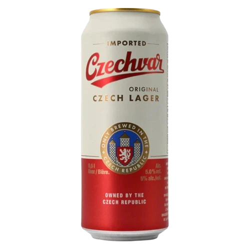 CZECHVAR LAGER 500ML CAN @ Kelowna [1037857]