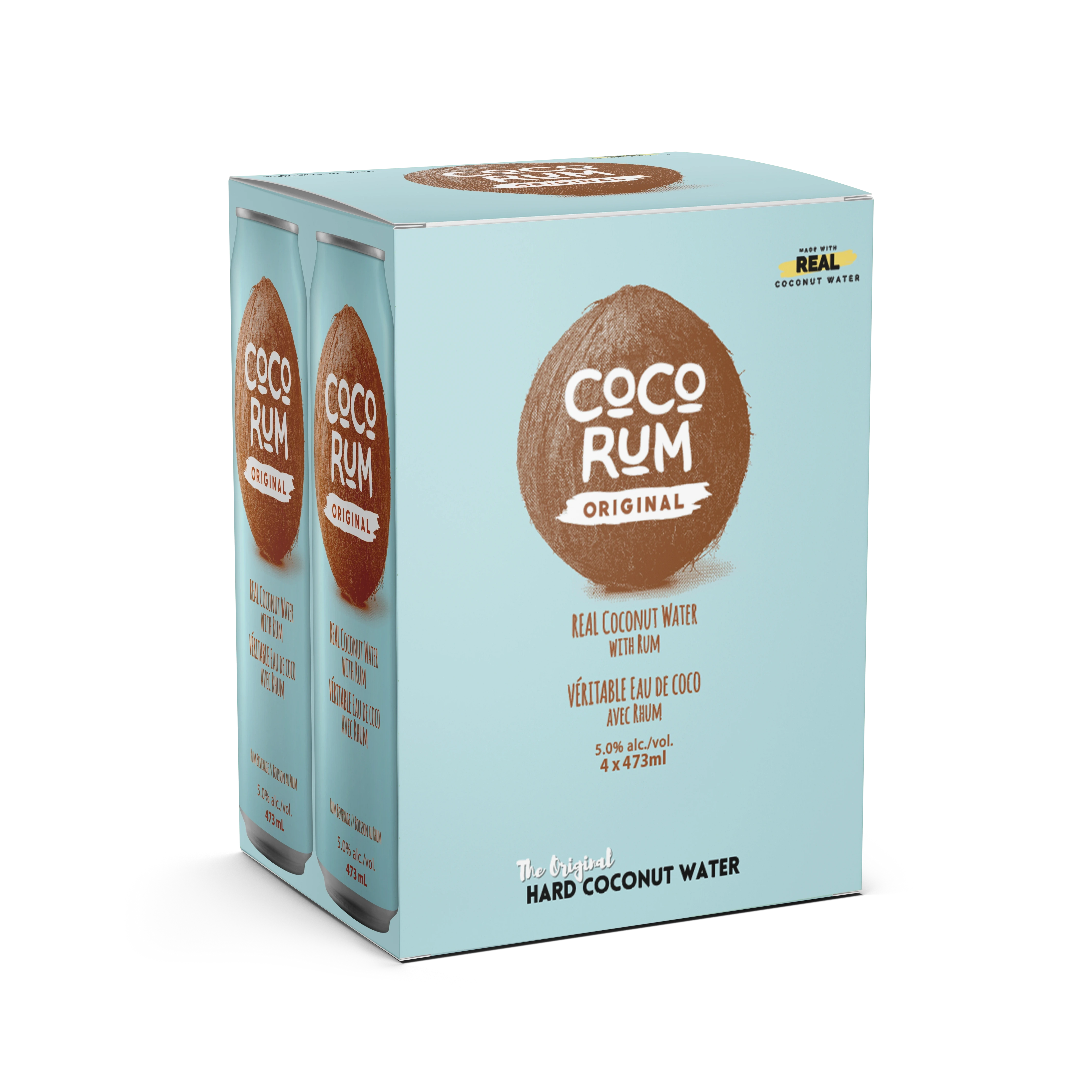 COCO RUM 473ML 4PK CAN